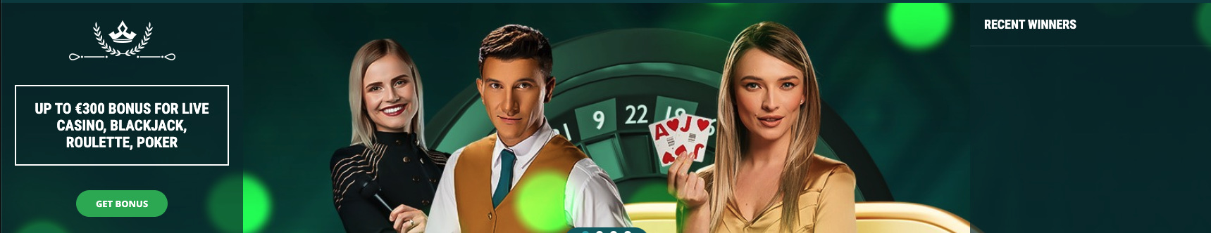 22bet Screenshot von der Homepage