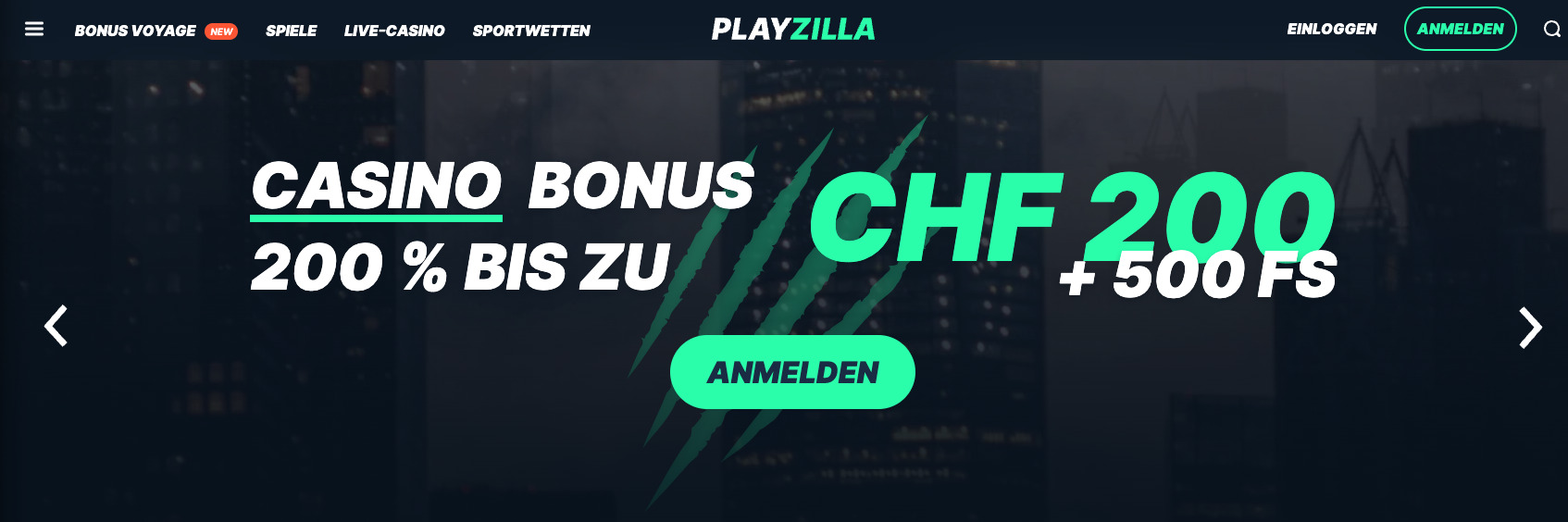 playzilla homepage screenshot