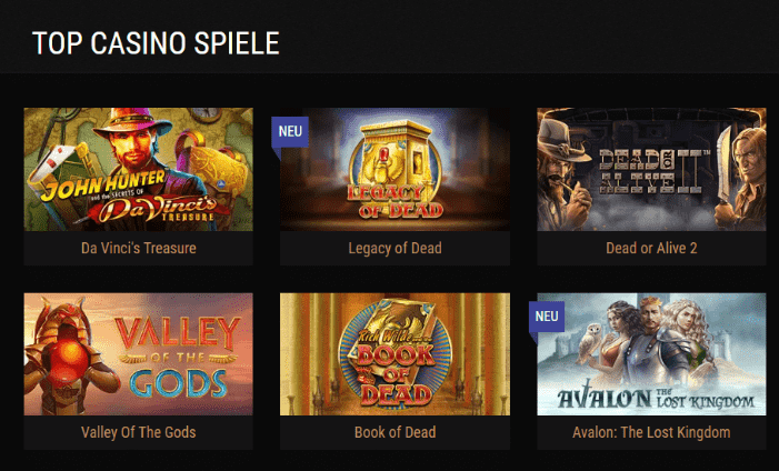 Kingbilly-Casino_Bonus-Codes_Spiele