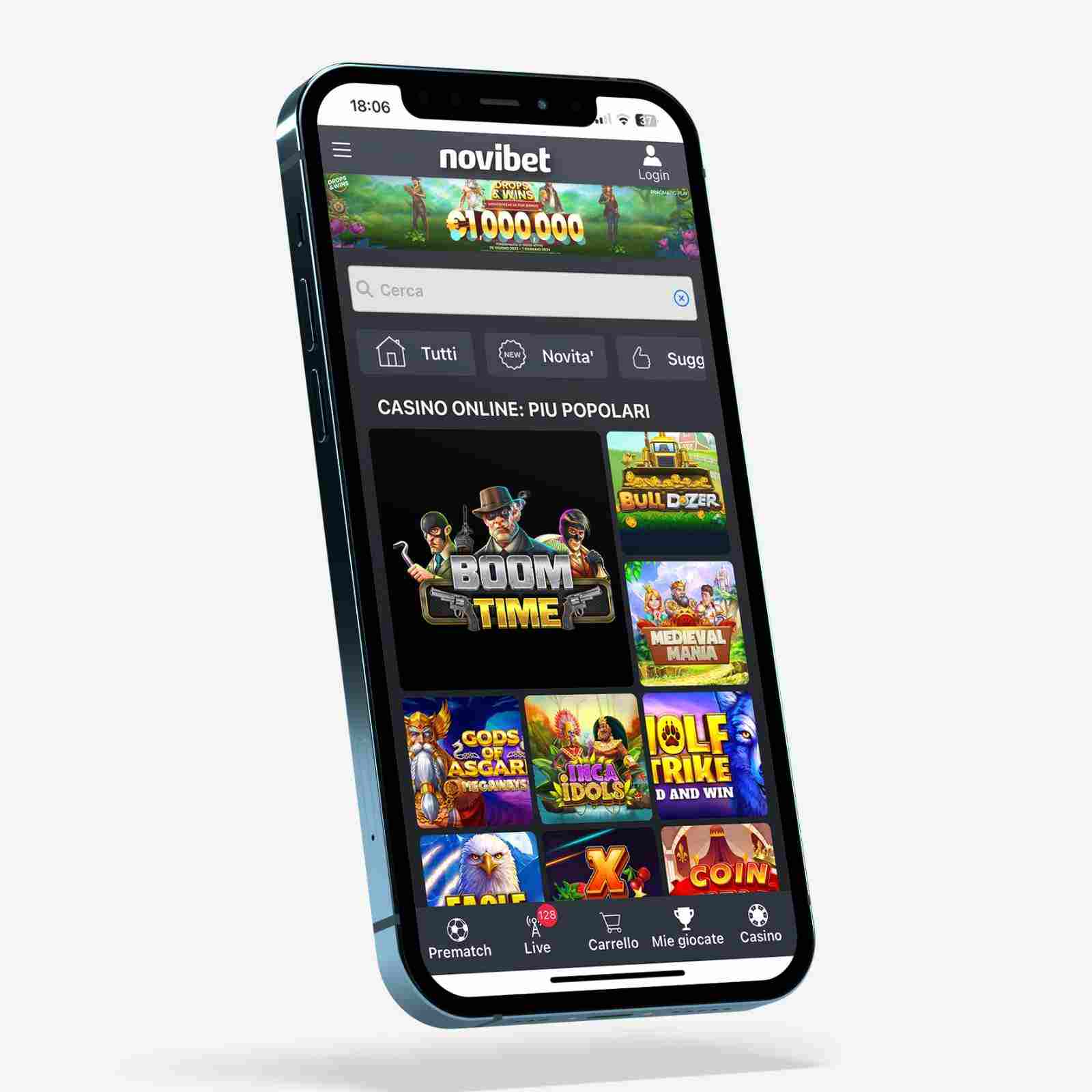 Novibet app mobile