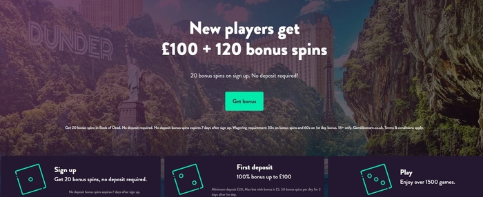 dunder-casino-welcome-bonus-code