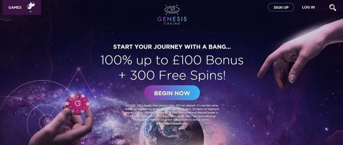 genesis casino bonus codes
