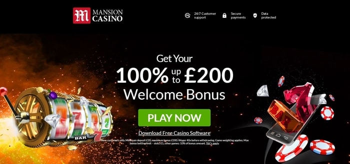 mansion casino no deposit bonus codes 2024