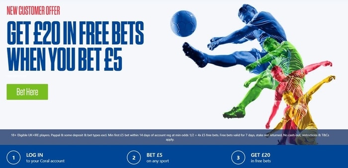 coral welcome bonus offer for new sportsbook customers