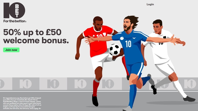 10bet sports welcome bonus for new customers